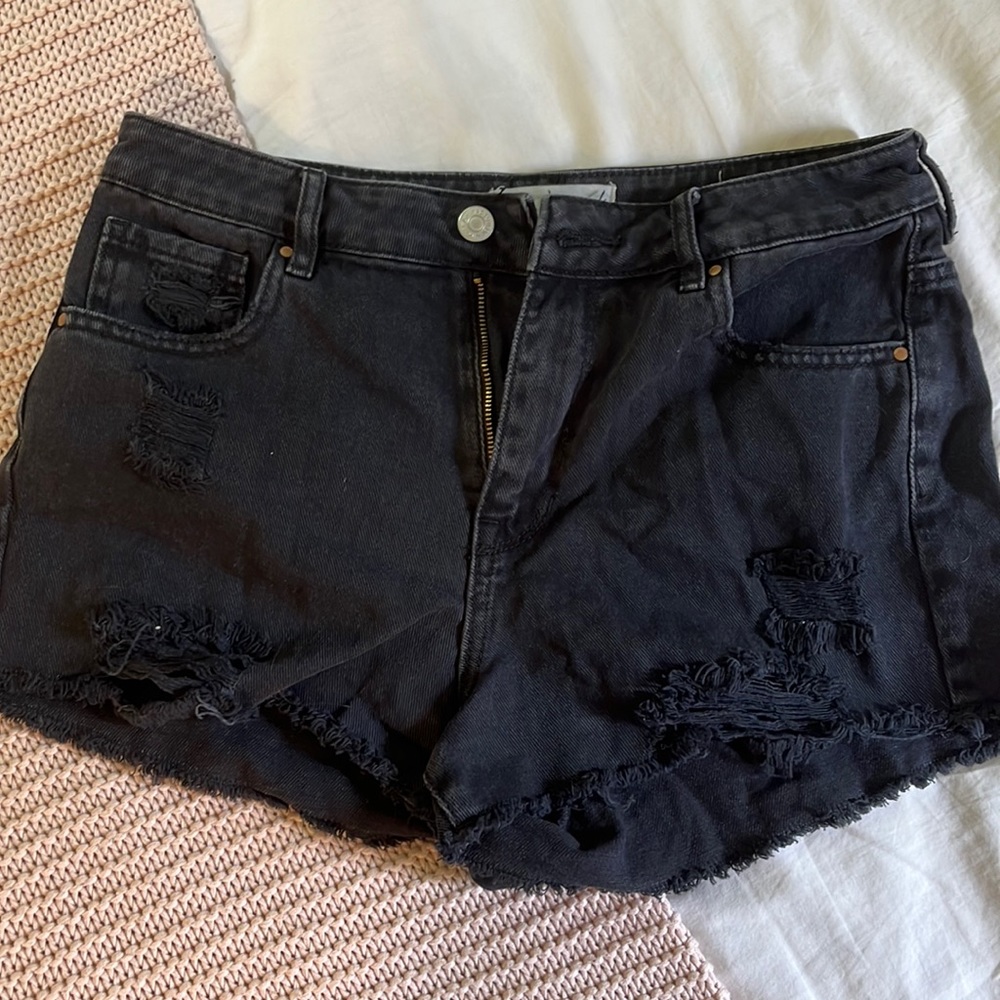 Black Pacsun Jean Shorts